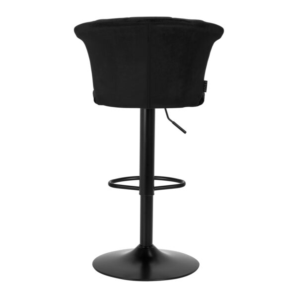 Barska stolica QS-B801 - crni baršun - Slika 4