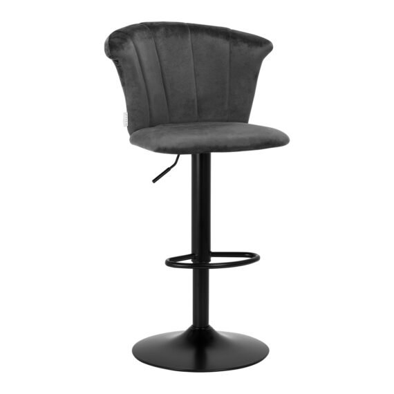 Barska stolica QS-B801 - sivi baršun